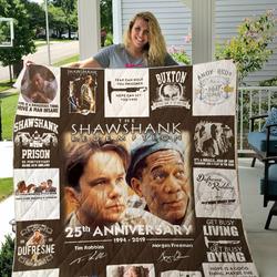Shawshank Redemption Quilt Blanket For Fans Ver 17-1 and Home Decor