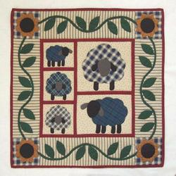 Sheep And Flower Quilt Tdhop and Home Decor
