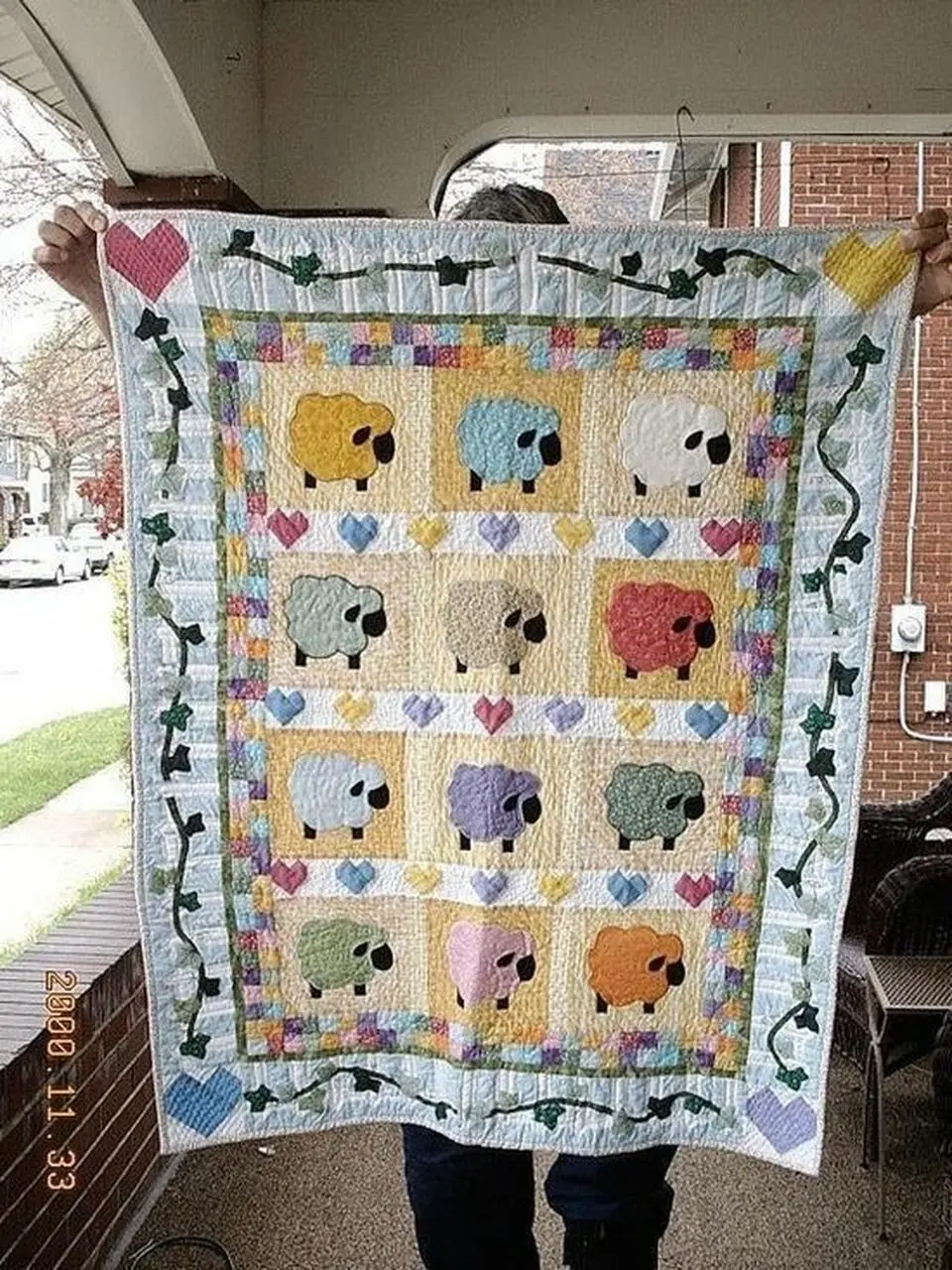 Sheep Cla0910605Q Quilt Blanket and Home Decor