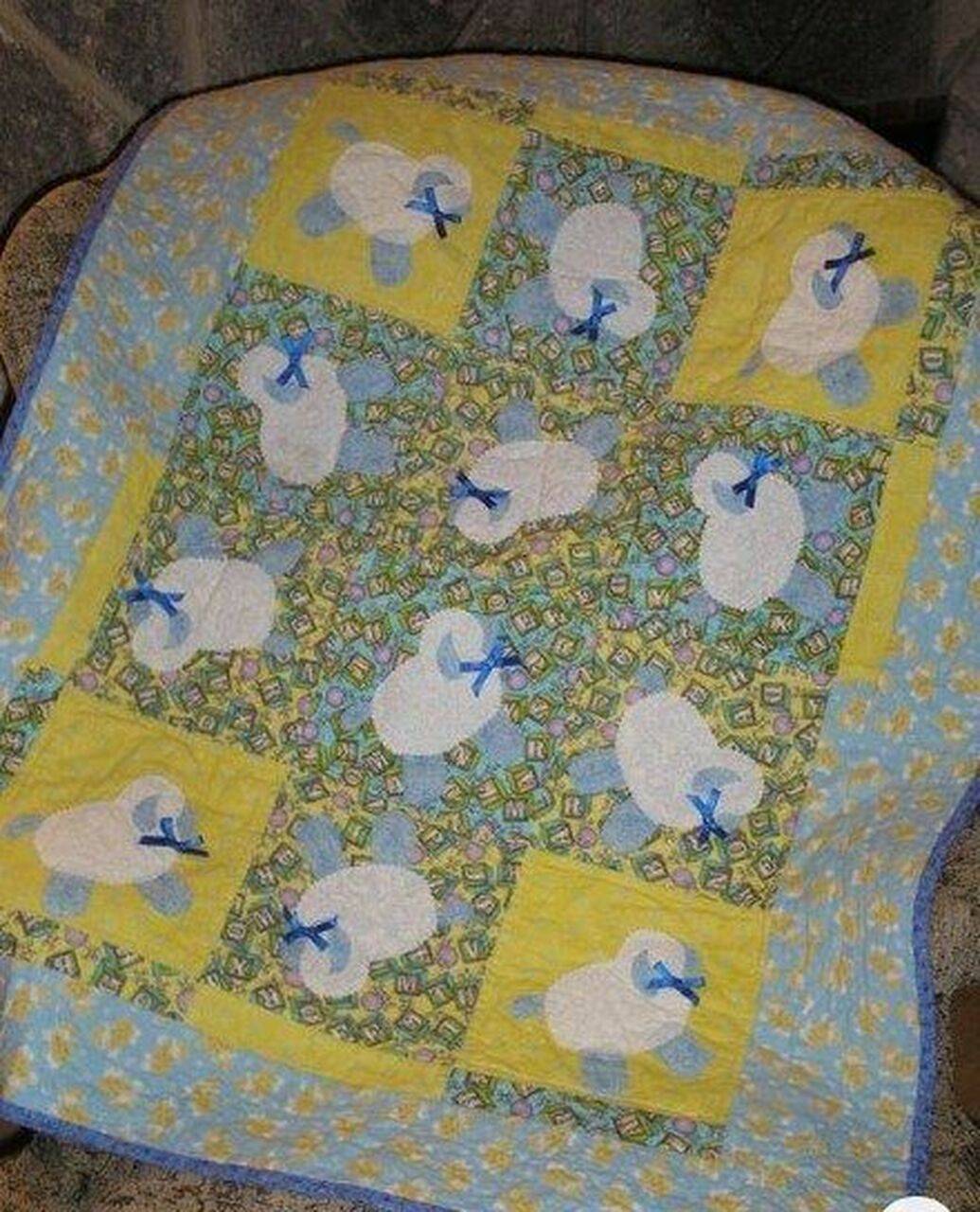 Sheep Cla1710488Q Quilt Blanket and Home Decor