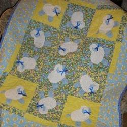 Sheep Cla1710488Q Quilt Blanket and Home Decor