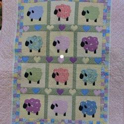 Sheep Cla1710491Q Quilt Blanket and Home Decor