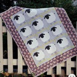 Sheep Cla1710497Q Quilt Blanket and Home Decor
