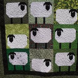 Sheep Cla190688 Quilt Blanket and Home Decor