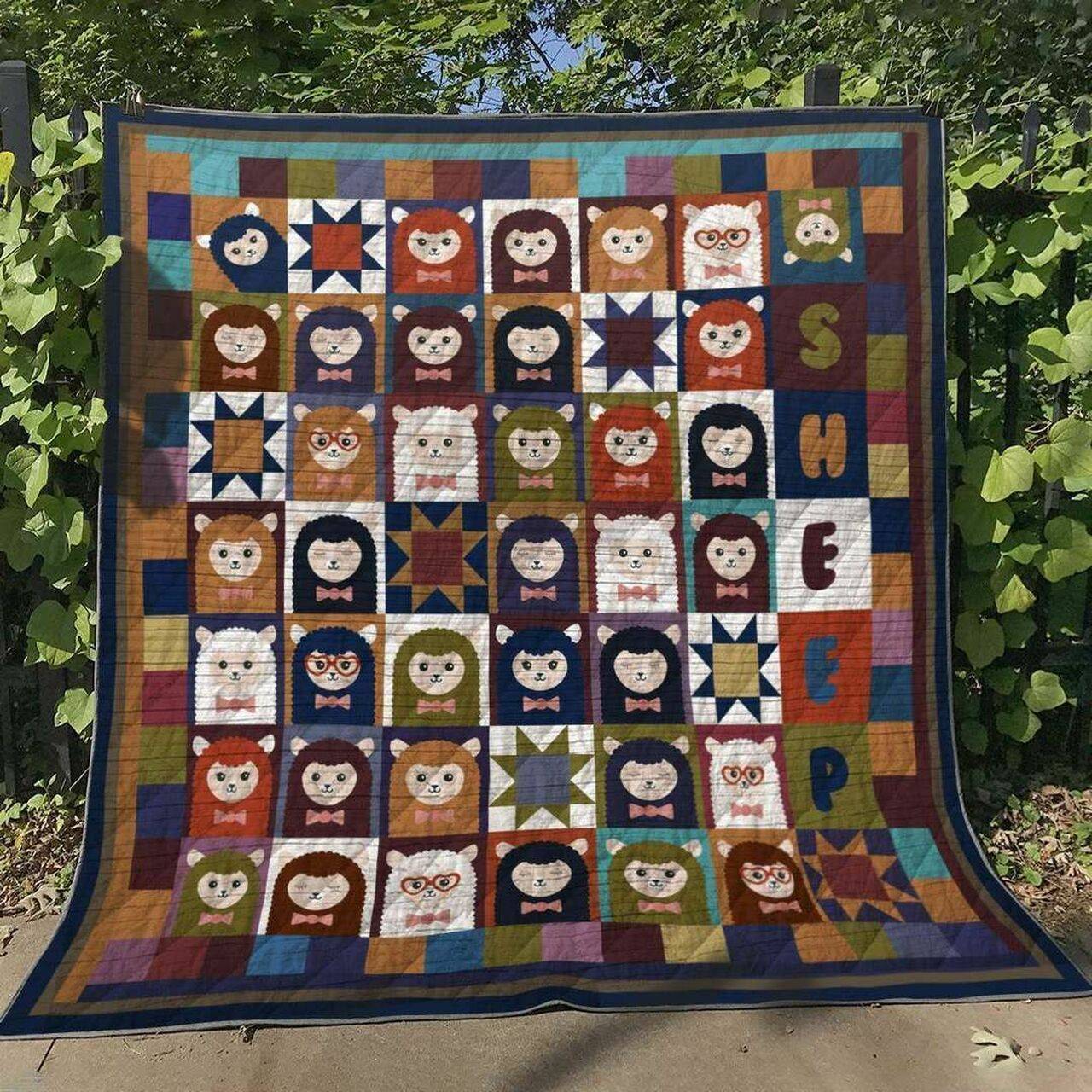 Sheep Hur Quilt Bevrek and Home Decor