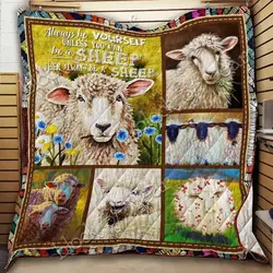 Sheep Hur Quilt Cysigy and Home Decor