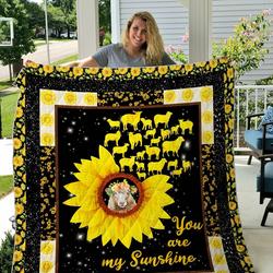 Sheep Printed Quilt Blanket Dhc1501625Vt and Home Decor