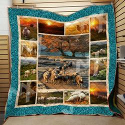 Sheep Quilt Blanket Dhc0910343Vt and Home Decor