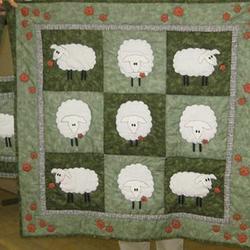 Sheep Quilt Tdhdf and Home Decor