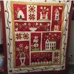 Sheep Quilt Tdhkt and Home Decor