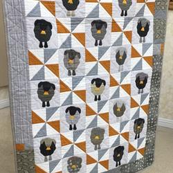 Sheep Quilt Tdhok and Home Decor