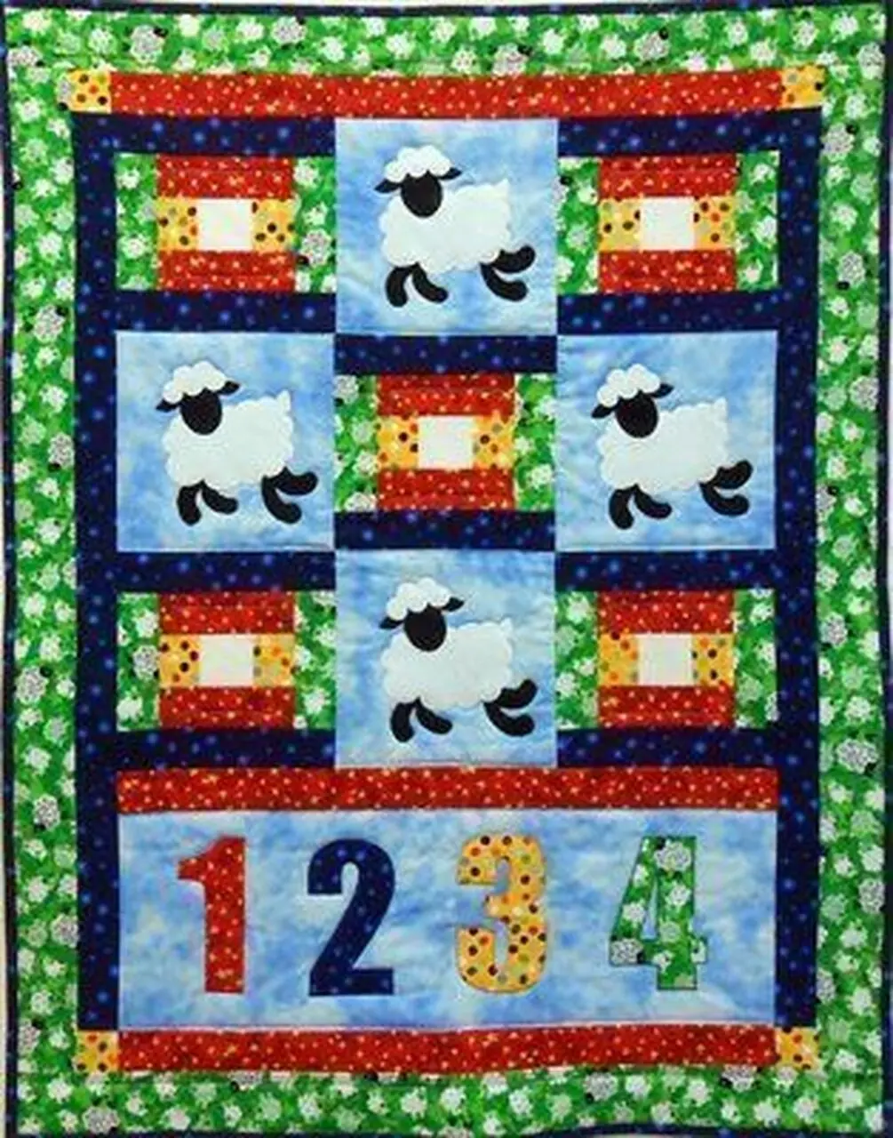 Sheep Quilt Tdhtg and Home Decor