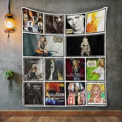 Sheryl Crow Album Covers Quilt Blanket and Home Decor
