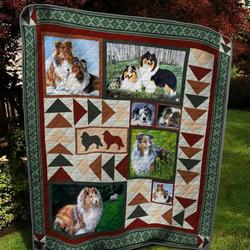 Shetland Sheepdog Quilt Tdhac and Home Decor