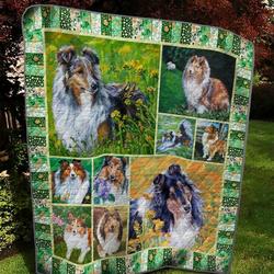 Shetland Sheepdog Quilt Tdhdx and Home Decor