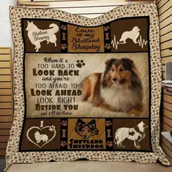 Shetland Sheepdog Quilt Tdhtz and Home Decor