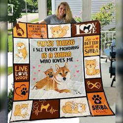 Shiba Dog Awesome E Quilt Derqgv and Home Decor