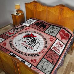 Shiba Inu Quilt Blanket Dhc090120757Td and Home Decor