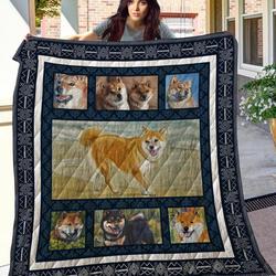 Shiba Inu Quilt Tdhas and Home Decor