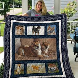 Shiba Inu Quilt Tdhbc and Home Decor