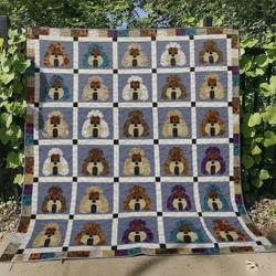 Shih Tzu Bl180711 Quilt Blanket and Home Decor