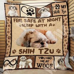 Shih Tzu Dog Blanket Lnt1012017 Quilt Blanket and Home Decor