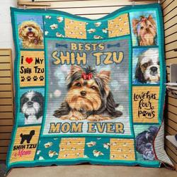 Shih Tzu Quilt Blanket Dhc13122739Vt and Home Decor