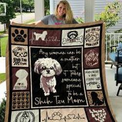 Shih Tzu Quilt Blanket Oopgx Dhc0301576Dd and Home Decor