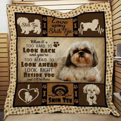 Shih Tzu Quilt Tdhdm and Home Decor