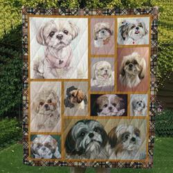 Shih Tzu Quilt Tdhkz and Home Decor