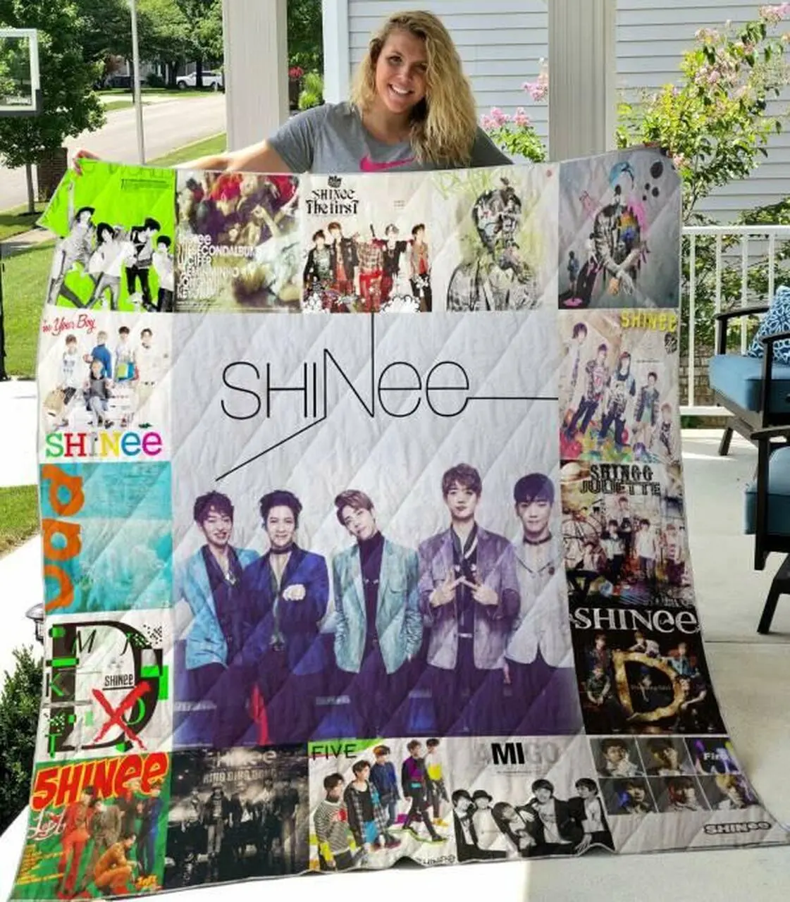 Shinee Quilt Blanket M110617 Quilt and Home Decor
