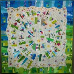 Shining Town Quilt Tdhor and Home Decor