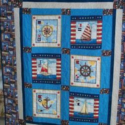 Ship Cla190689 Quilt Blanket and Home Decor