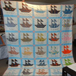 Ship Quilt Tdhcl and Home Decor