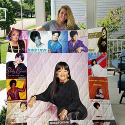 Shirley Caesar Albums Quilt Blanket 01 and Home Decor