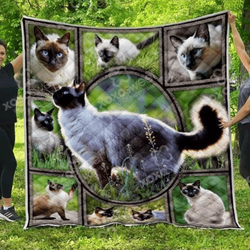 Siamese Cat Quilt Tdhdw and Home Decor