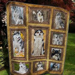 Siberian Husky Hn Quilt Tdhqh and Home Decor