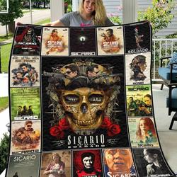 Sicario Quilt Blanket and Home Decor