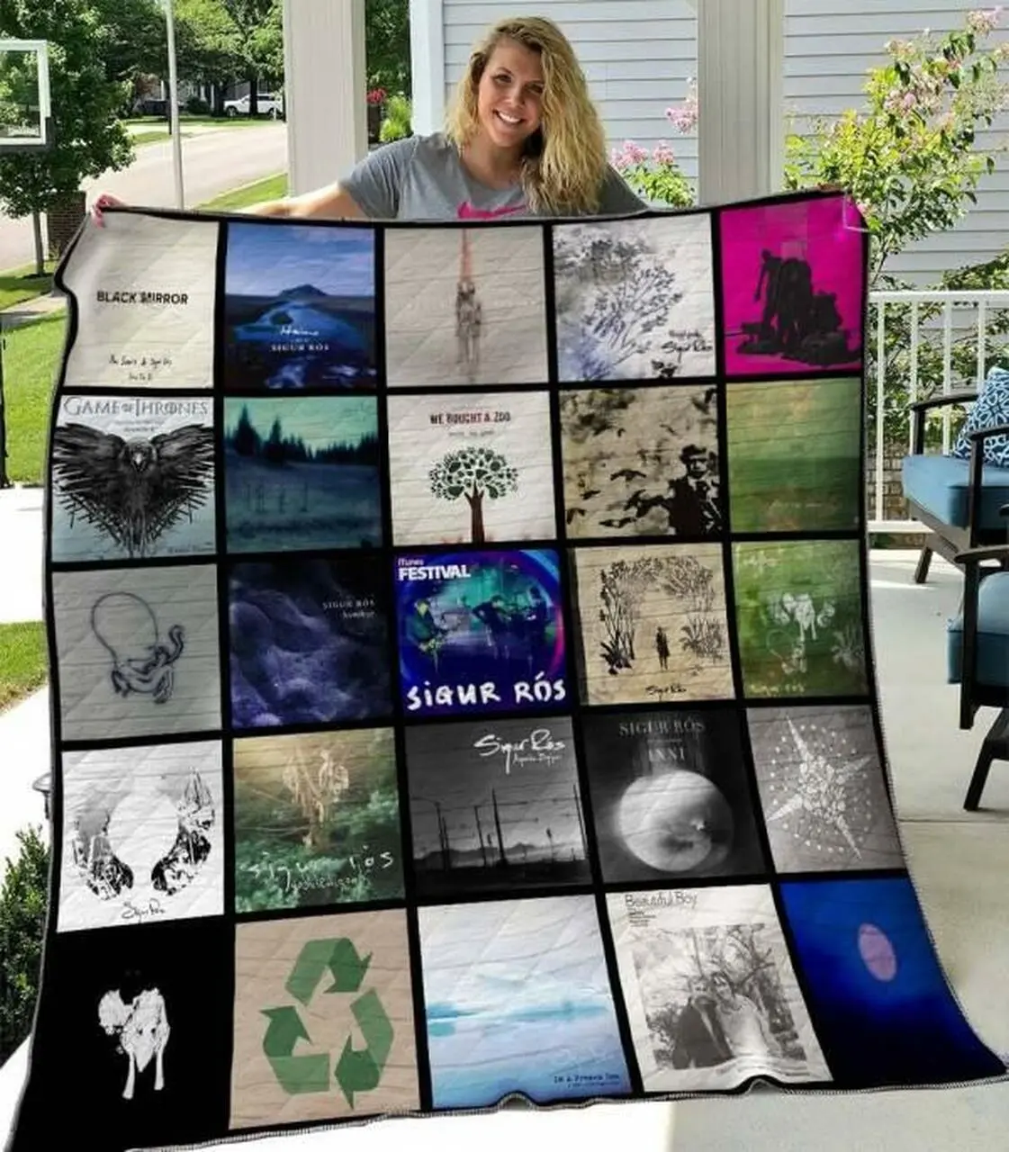 Sigur R S Quilt Blanket M220514 Quilt and Home Decor