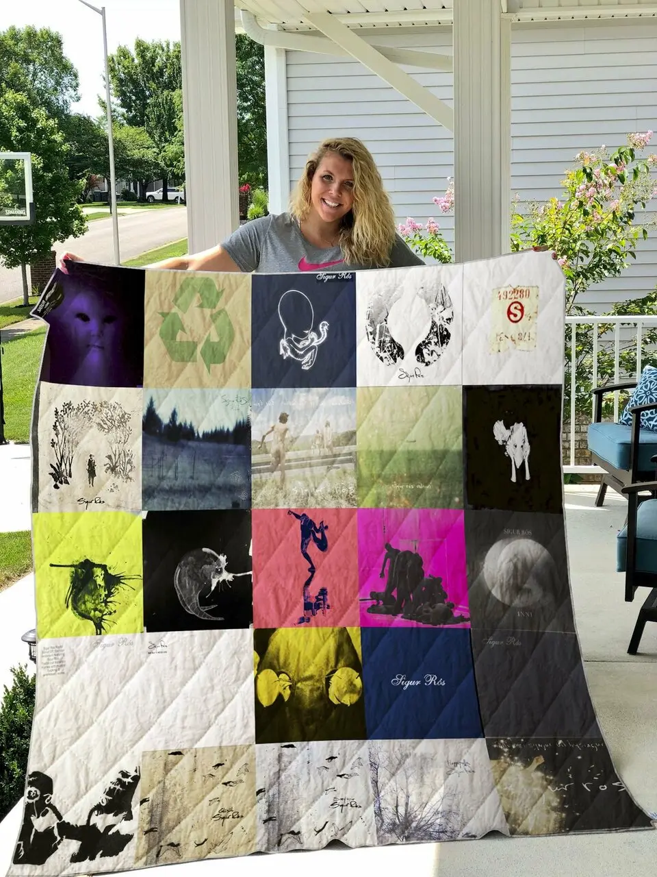 Sigur Rós Quilt Blanket and Home Decor