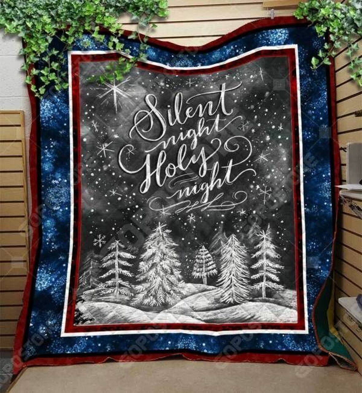 Silent Night Holy Night Quilt Tdhef and Home Decor