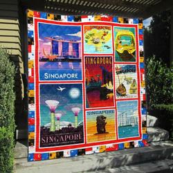 Singapore Na030712B Tbg Quilt Blanket and Home Decor