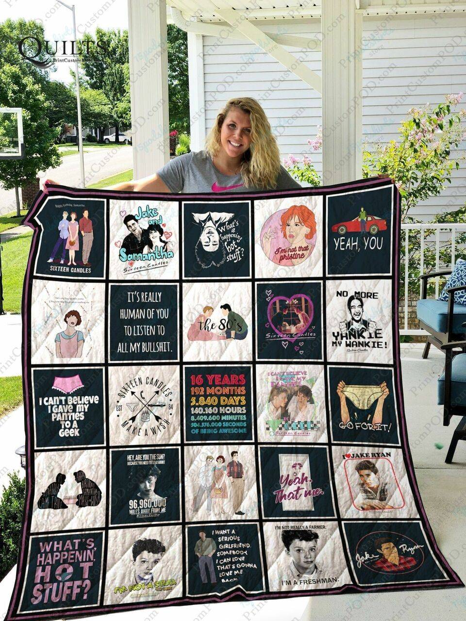Sixteen Candles Quilt Blanket Ver 25 and Home Decor