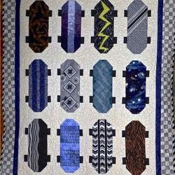Skate Board Cla170650 Quilt Blanket and Home Decor