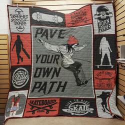 Skateboarding Quilt -Bt12_0308  Quilt and Home Decor