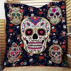 Skull Ah Quilt Derqdl and Home Decor