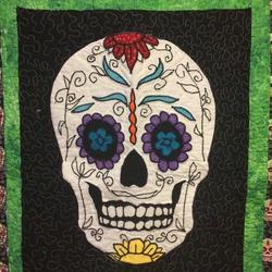 Skull Cla260641 Quilt Blanket and Home Decor