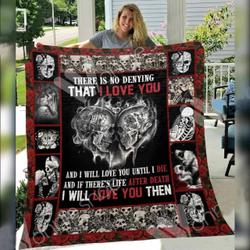 Skull E Quilt Derqfn and Home Decor