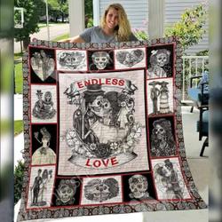 Skull E Quilt Derqib and Home Decor