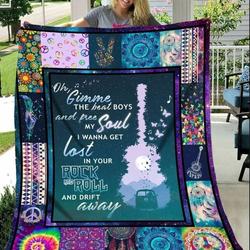 Skull Floral Skull U Quilt Ms and Home Decor